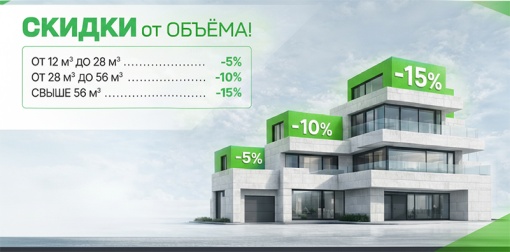 Акция на блоки D400 | D500